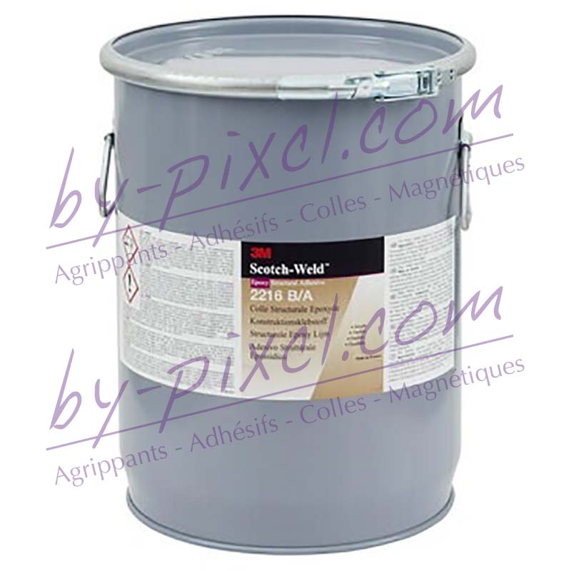 Colle bi-composant polyuréthane 3M DP600 - Gris - cartouche de 48,5 ml -  by-pixcl