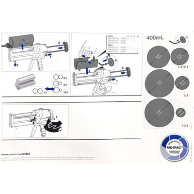 Pistolet 3M EPX manuel - 400 ml – Image 4