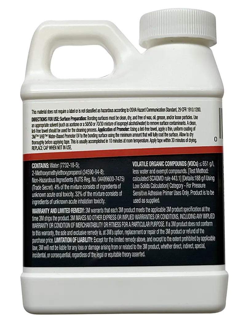 Primaire 3M UV à base d'eau - bidon de 235 ml – Image 2