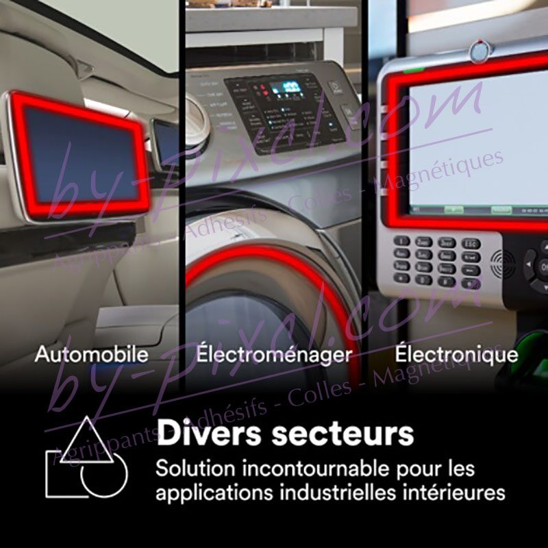 Adhésif double face VHB LVO-160BF - 25mm x 33m x 1,6mm – Image 3