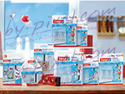 Fixations tesa Powerstrips pour surfaces transparentes