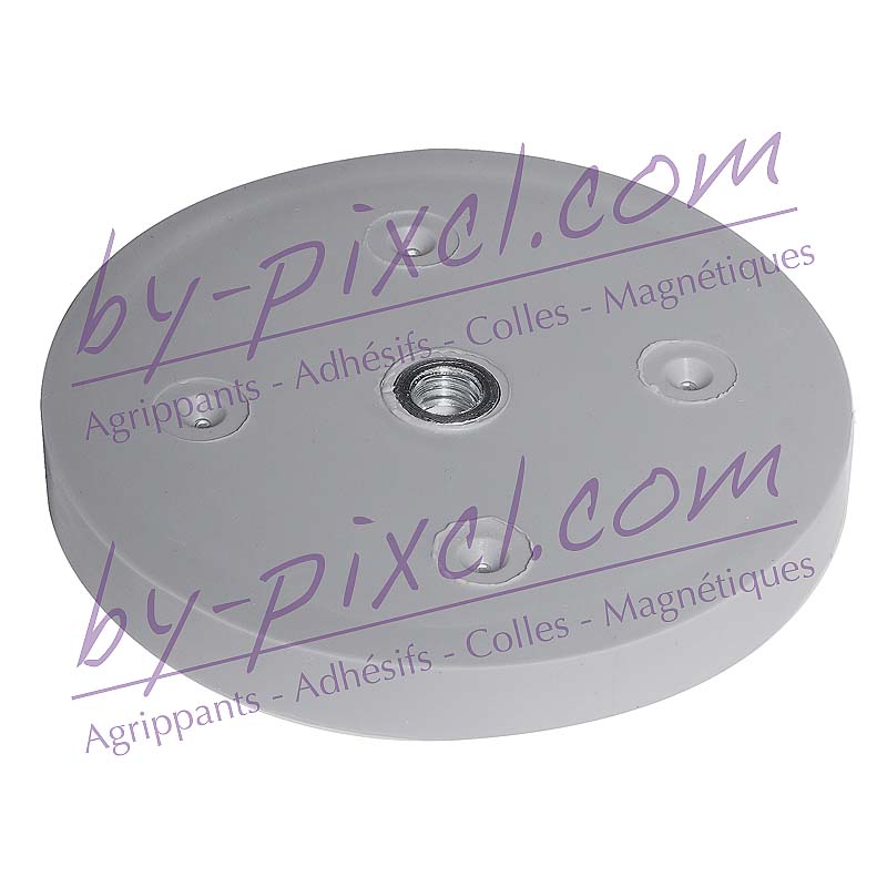 Aimant anti-gliss avec levier - 43mm - noir - by-pixcl