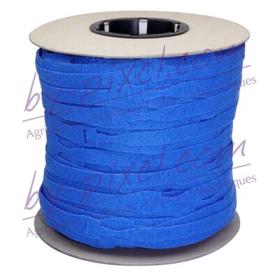 attache-cable-velcro-rouleau-bleu