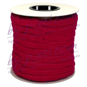 attache-cable-velcro-rouleau-rouge
