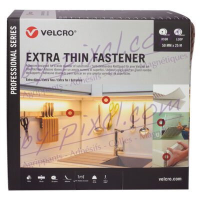 auto-agrippant-adhesif-extra-fin-de-marque-velcro-blanc-50mmx25m-2