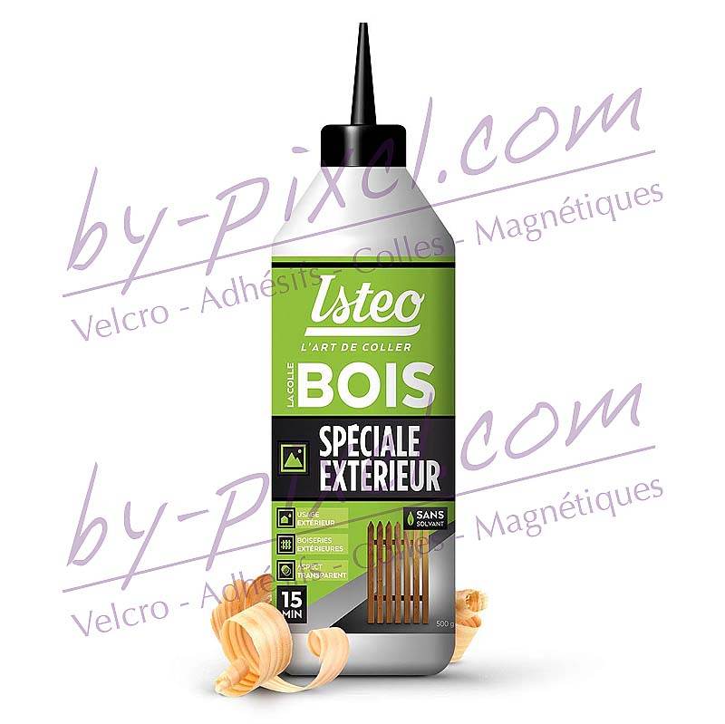 Colle à bois Spéciale Extérieur - Flacon de 750 g - by-pixcl