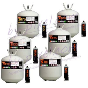 Colles en aérosol Stratogrip pour l’agencement