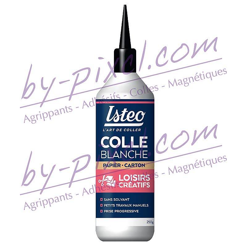 Colle blanche loisirs créatifs - Flacon de 250 g - by-pixcl