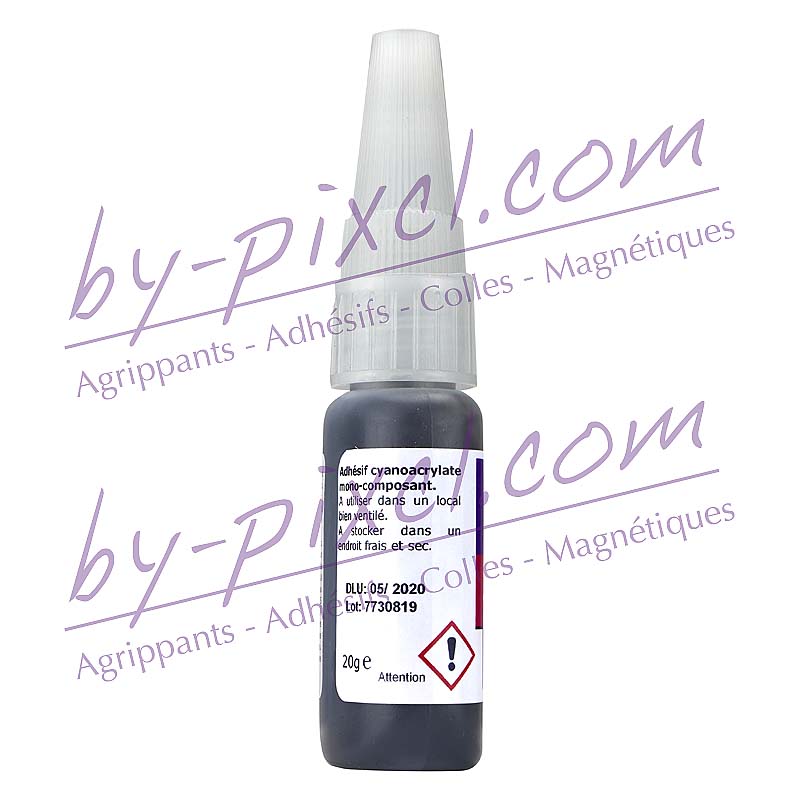 Dissolvant super glue DI - Flacon de 20 gr - by-pixcl