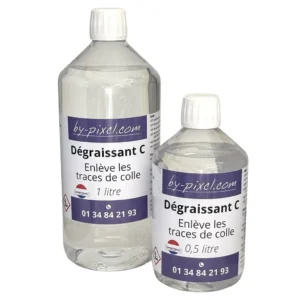 Dégraissant traces de colle