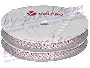 Pastilles de marque VELCRO® PS14 blanches en rouleaux