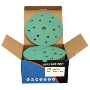 q227 disques auto-agrippant green film