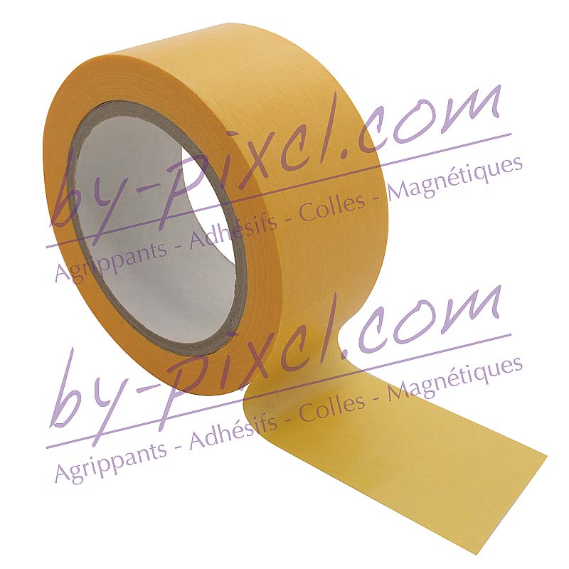 Ruban de masquage Papier de riz washi - Orange - 15mm x 50m