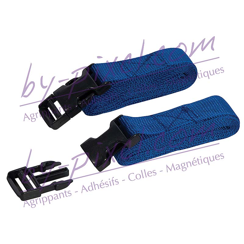 Sangle de transport VELSTRAP® de marque VELCRO® - noir - 50mm x 1