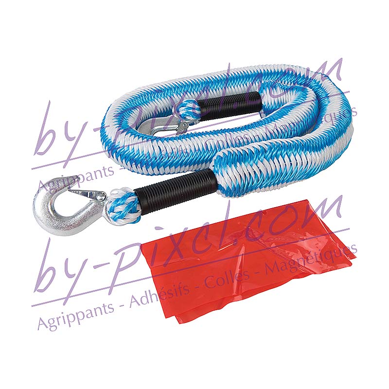 Corde de Remorquage Voiture, Sangle de Remorquage Auto 4M 8T avec