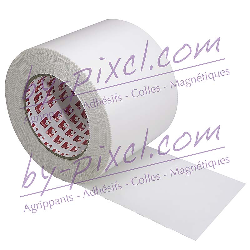 Ruban polyéthylène Scapa Polyflex 134 - blanc - 96mm x 33m - à l