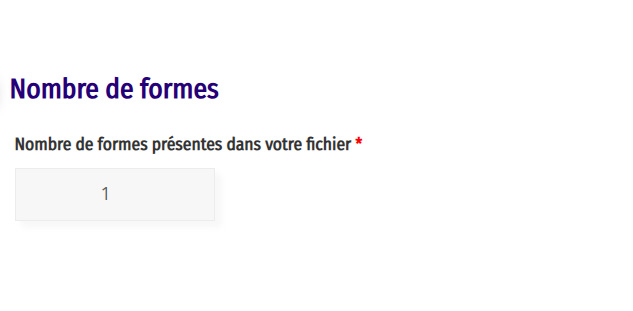 Nombre de formes par bande