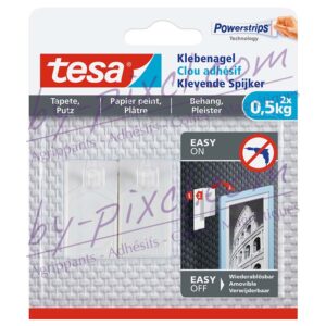 tesa-powerstrips-delicate-clou-adhesif-papier-peint-platre-0-5kg