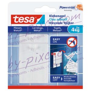 tesa-powerstrips-lisse-clou-adhesif-carrelage-metal-4kg