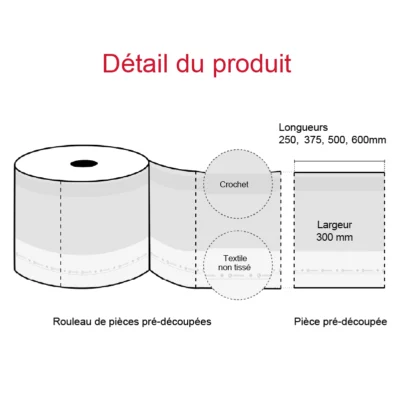 Tree Protector rigide de marque VELCRO® - 300mm x 0,6m - Rouleau de 117 – Image 2