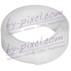 VELCRO® Brand à coudre blanc 20 mm de large au mètre