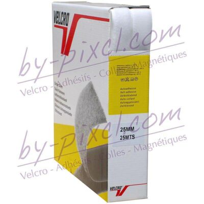 velcro-adh-boite-25-25-blanc-bcvelcro-zoom-bouclesvelcro-zoom-crochets