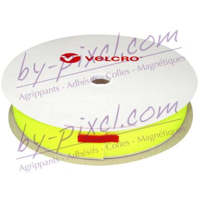 velcro-adhesif-ps14-jaune-fluo-crochet