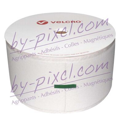 velcro-adhesif-ps18-blanc-150mm-bouclevelcro-zoom-boucles