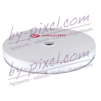 velcro-adhesif-ps30-blanc-25mm-bouclevelcro-zoom-boucles