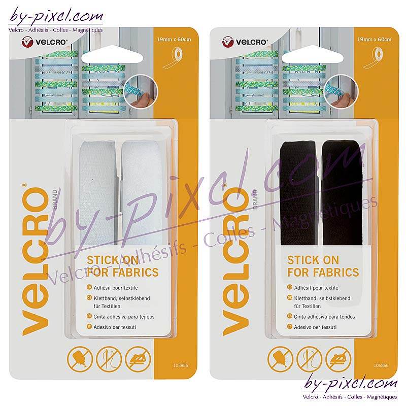 Velcro adhésif pour tissu - by-pixcl