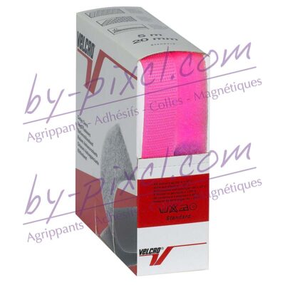 velcro-couleur-rose-fluovelcro-zoom-crochetsvelcro-couleur-gamme
