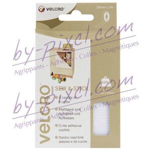 velcro-mixte-blanc-1m