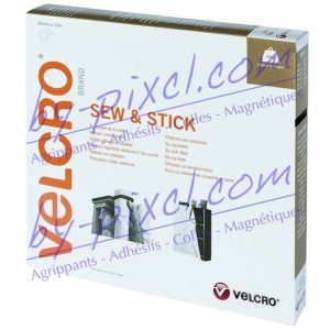 velcro-mixte-noir-10m