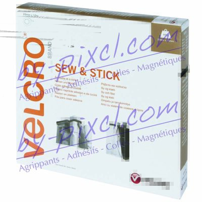 velcro-mixte-noir-10m