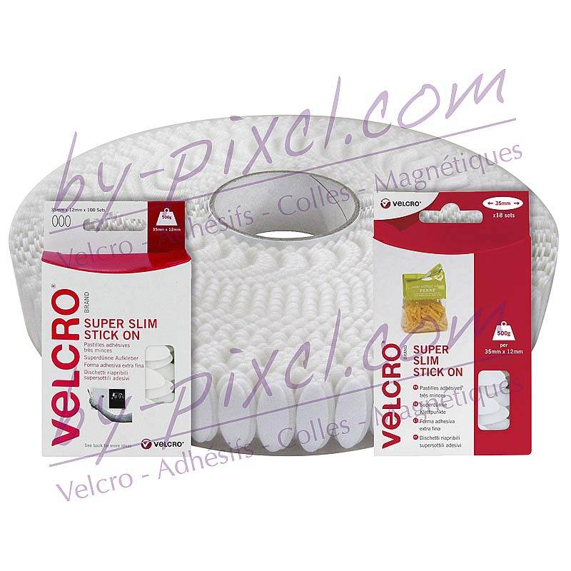 Pastilles Velcro Easy-Coin - by-pixcl